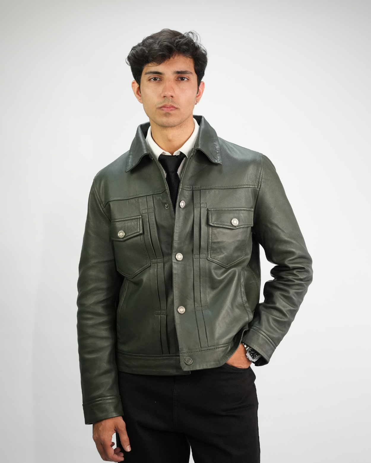 Matcha Noir - Men's Jacket