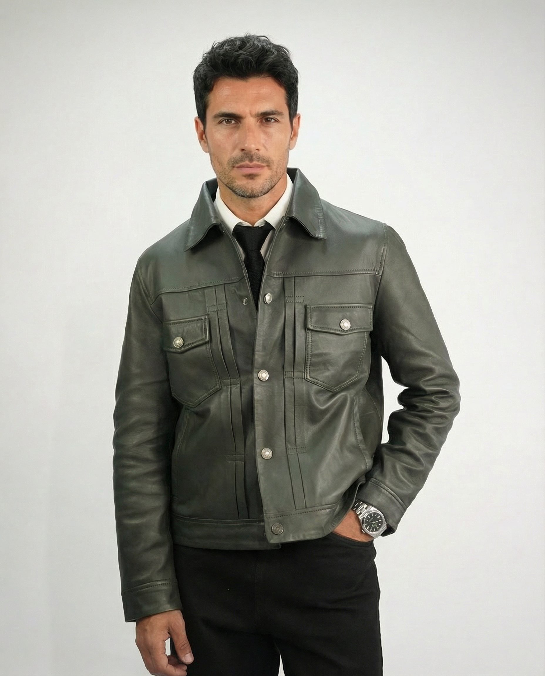 Matcha Noir - Men's Jacket