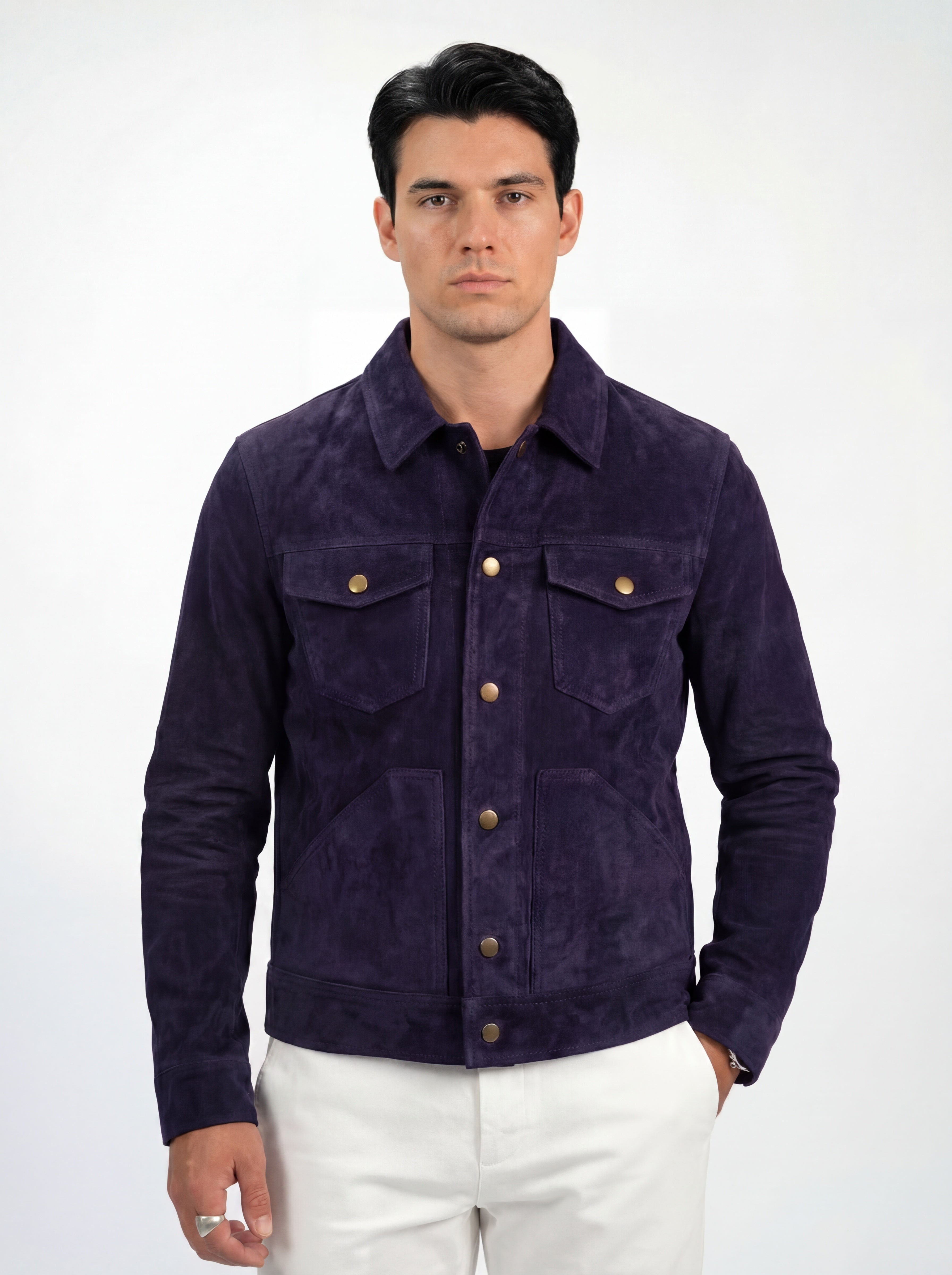 Western Suede - Indigo