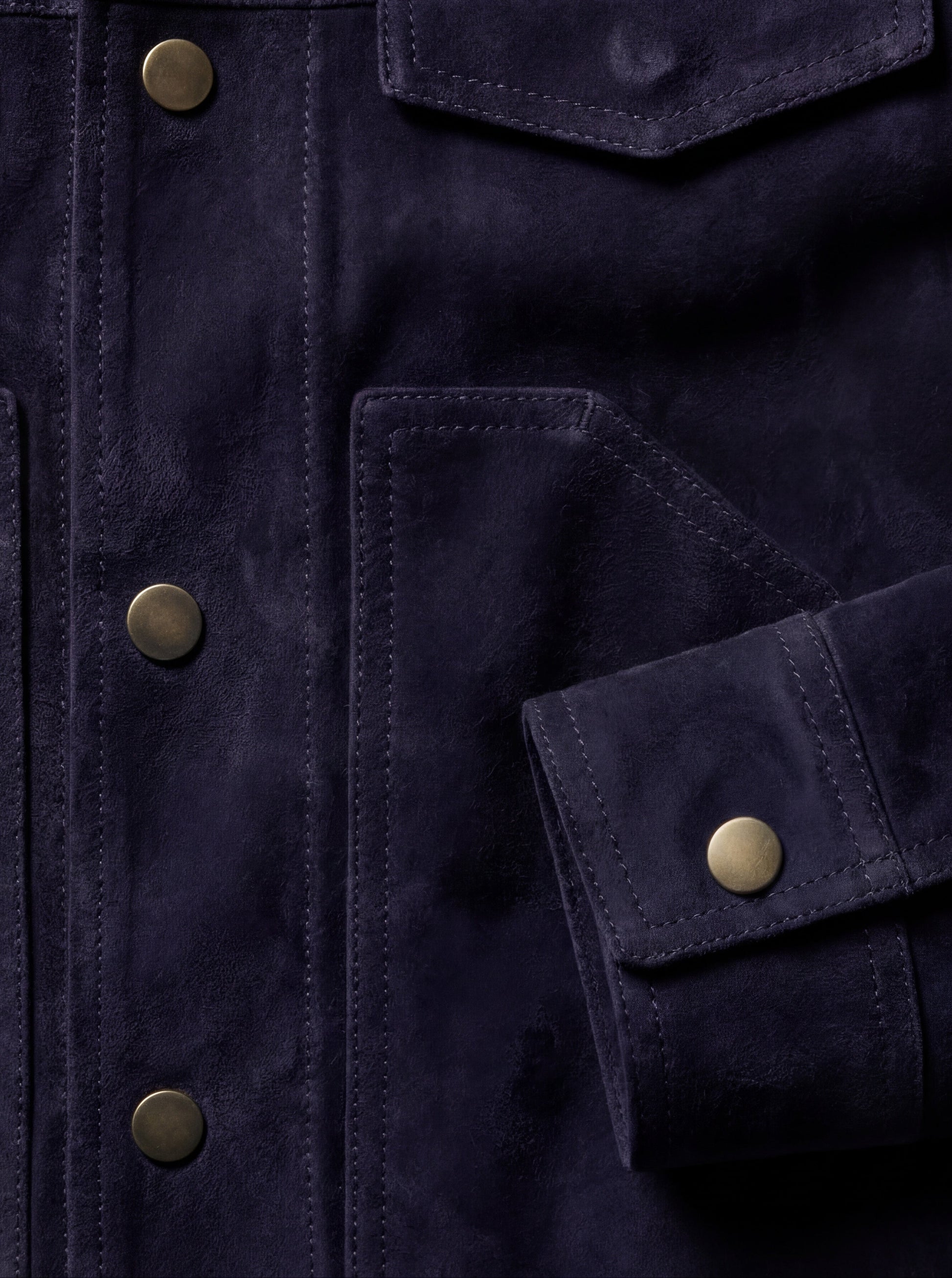Western Suede - Indigo